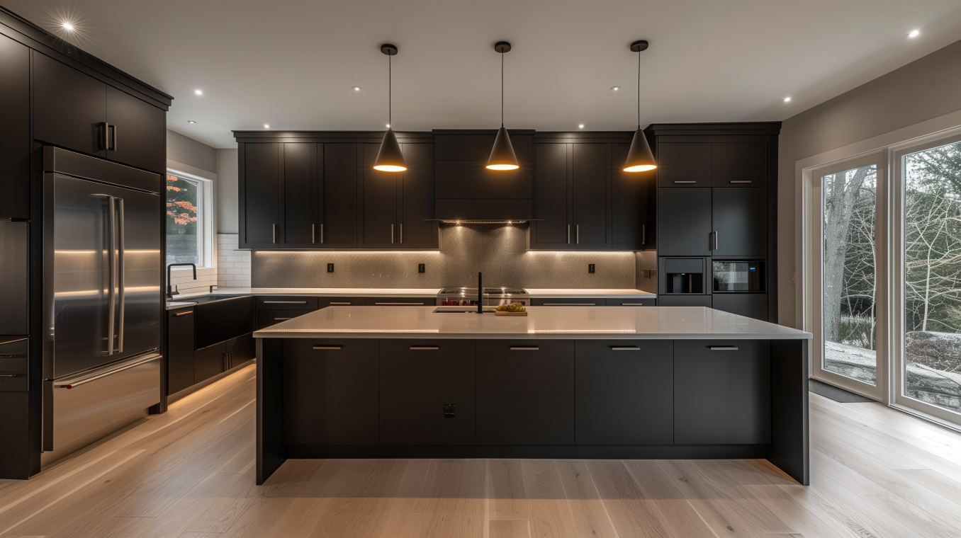 Cabinet refinishing project